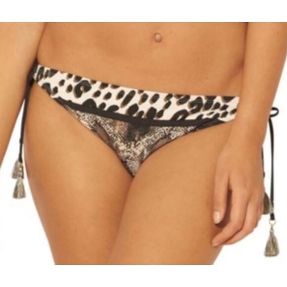 Bleu Rod Beattie Skin Game Tie Side Bikini Bottom 12 NWT - Picture 1 of 2